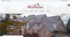 Desktop Screenshot of jkcontractorsinc.com